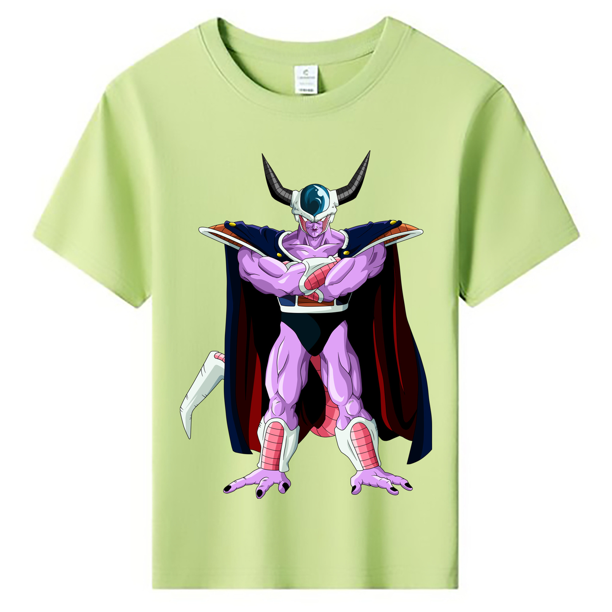 （画像用） ドラゴンボール コルド大王 DRAGON BALL King Cold 綿100％キッズTシャツ（フロントプリント）